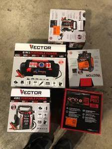 Lot of Assorted Portable Power Stations Various Models and Conditions Customer Returns See Pictures