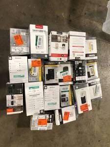 Lot of Assorted Digital Door Handles Various Models and Conditions  Customer Returns See Pictures