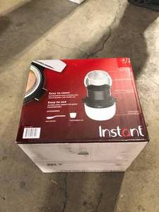 Instant Pot 20-Cup White Electric Multi-Grain Rice Cooker and Slow Cooker  Customer Returns See Pictures