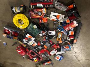 Lot of Assorted Hand Tools and Hardware Various Models and Conditions   Customer Returns See Pictures