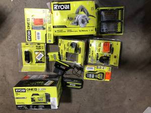 Lot of Assorted Power Tools and Hardware Various Models and Conditions   Customer Returns See Pictures