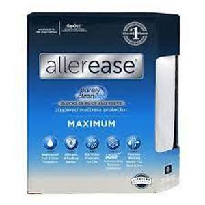 lot 75 image: Maximum Mattress Protector White - AllerEase-Twin
