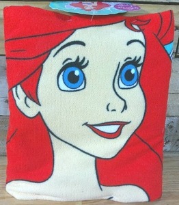 lot 66 image: Disney Princess Shaped Beach Towel- The Little Mermaid