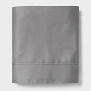 lot 109 image: 400 Thread Count Performance Flat Sheet - Threshold-Classic Gray-TwinTwin XL