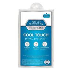 lot 124 image: Perfect Protection Cool Touch Pillow Protector - Allerease-King