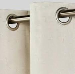 lot 143 image: 1pc Blackout Windsor Curtain Panel - Eclipse-42W x 63L-Cream