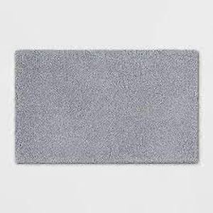 lot 166 image: Spa Plush Bath Rug - Threshold-21x34-Light Gray