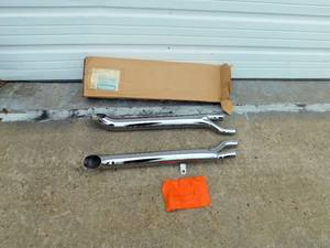 lot 27 image: Set of Vintage Honda 1970s - 1980s 750CC Slip-On Replacement Mufflers