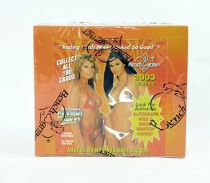 lot 56 image: Vintage 2003 Bench Warmer Series 2 Sealed Trading Cards