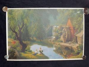 lot 29 image: Vintage Paul Detlefsen The Good Old Days Print