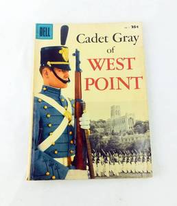 lot 34 image: Vintage 1958 Vol 1 Cadet Gray of West Point Dell Comic Book