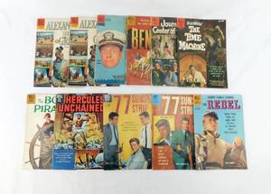 lot 20 image: Lot of 11 Vintage 1950s 1960s Dell Comic Books