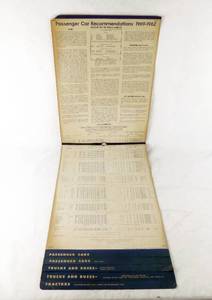 lot 91 image: Vintage 1969 Mobiloil Lubrication Recommendations Guide