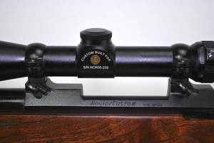 RARE NOSLER Custom 300 WSM Hunting Rifle with Custom Serial-Matching Leupold Scope and Kalispell Case