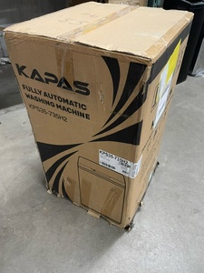 lot 37 image: kapas kps35-735h2 upgraded compact washing machine, fully automatic 2-in-1 washer and spin dryer machine build-in pump and long hose, 8 lbs. capacity 8 lbs. top load tub washer - BRAND NEW - RETAIL PRICE $199