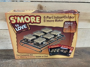 lot 42 image: SMore to Love Smore Maker with Telescoping Roasting Sticks - BRAND NEW