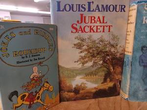 lot 48 image: Six Great Hardcover Books and One Joke Book