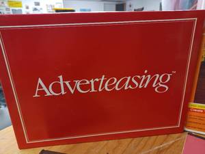 lot 51 image: Board Game Adverteasing, New Latch Hook Kit in the Original Unopened Box, New Vintage My Gang Photo Album in the Original Box, Vintage Polychrome Stencils, Mead Academie Drawing