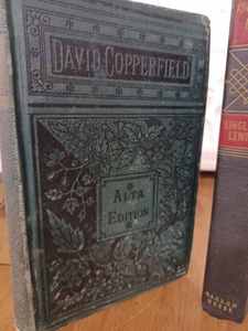 lot 60 image: Eight Vintage Hard Cover Classics including David Copperfield Alta Edition and Kingsblood Royal by Sinclair Lewis