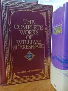 lot 69 image: Vintage Literature Books including The Complete Works of William Shakespeare, Collected Verse of Edgar A. Guest, The Philosophy of Schopenhauer, Gregg Shorthand Dictionary, and More