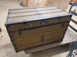 Antique Moving Trunk