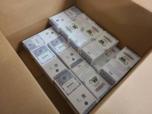 Half a box of Gemstone Jade Rollers