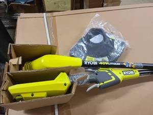 Open box Ryobi 40V Lithium weed eater