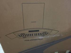 New in box Firegas Range Hood