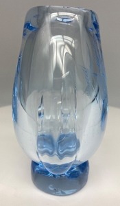 lot 207 image: KOSTA BODA Etched Bird Vase