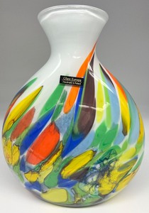lot 138 image: GLASS EUROPA Art Glass Vase - Poland