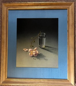 lot 244 image: VLADIMIR TRETCHIKOFF Weeping Rose Framed Giclee Print