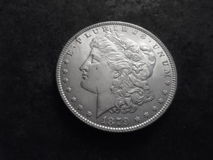 lot 6 image: 1879 Morgan Silver Dollar