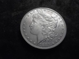 lot 13 image: 1883 O Morgan Silver Dollar