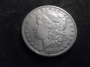 lot 14 image: 1883 S Morgan Silver Dollar