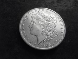 lot 18 image: 1885 O Morgan Silver Dollar