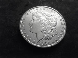 lot 23 image: 1889 Morgan Silver Dollar