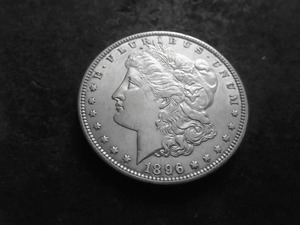 lot 30 image: 1896 Morgan Silver Dollar