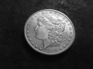 lot 33 image: 1899 O Morgan Silver Dollar