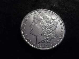 lot 34 image: 1900 Morgan Silver Dollar