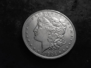 lot 36 image: 1904 O Morgan Silver Dollar