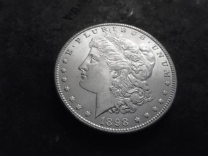 lot 32A image: 1898 Morgan Silver Dollar