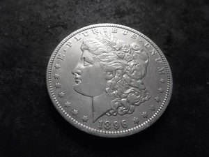 lot 30A image: 1896 O Morgan Silver Dollar