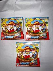 lot 29 image: 3x6 Packs of KinderJoy Eggs EasterSpringtime Theme Best By 92023