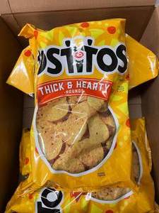 lot 67 image: 1 case of 3 x 2lb Bags Tostito Thick & Hearty  Tortilla Rounds