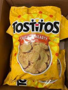 lot 70 image: 1 case of 3 x 2lb Bags Tostito Thick & Hearty Tortilla Rounds