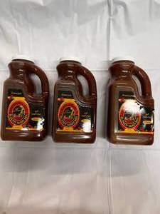 lot 81 image: 3 x 12 Gallon jugs Calvin & Cleos Bloody Mary Mix