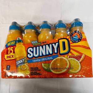 lot 90 image: Sunny D 15 Pack of 11.3 oz Bottles