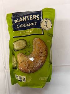 lot 103 image: 12x 5 oz bafs Planters Dill Pickle Cashews