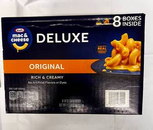 lot 116 image: 1 x 8 boxes Kraft Macaroni & Cheese