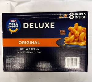 lot 117 image: 1 x 8 boxes Kraft Macaroni & Cheese